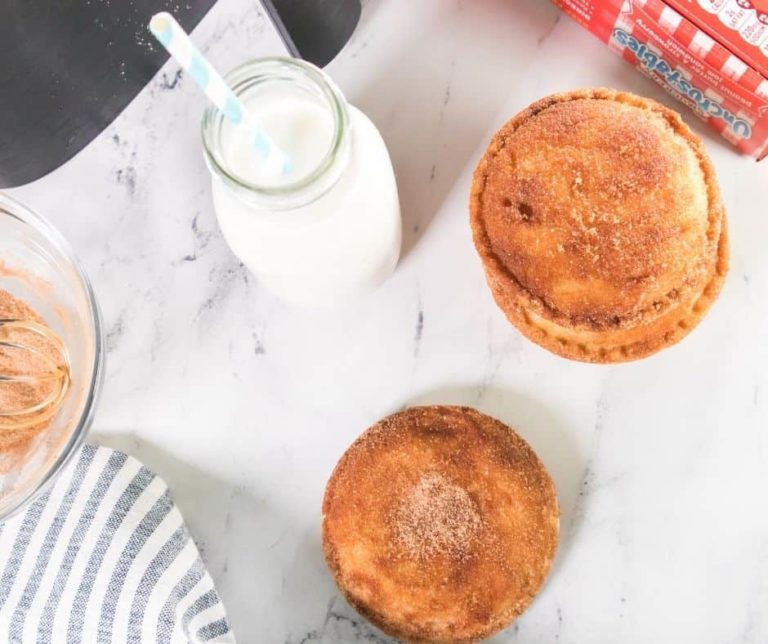 Air Fryer Uncrustable Donuts Fork To Spoon
