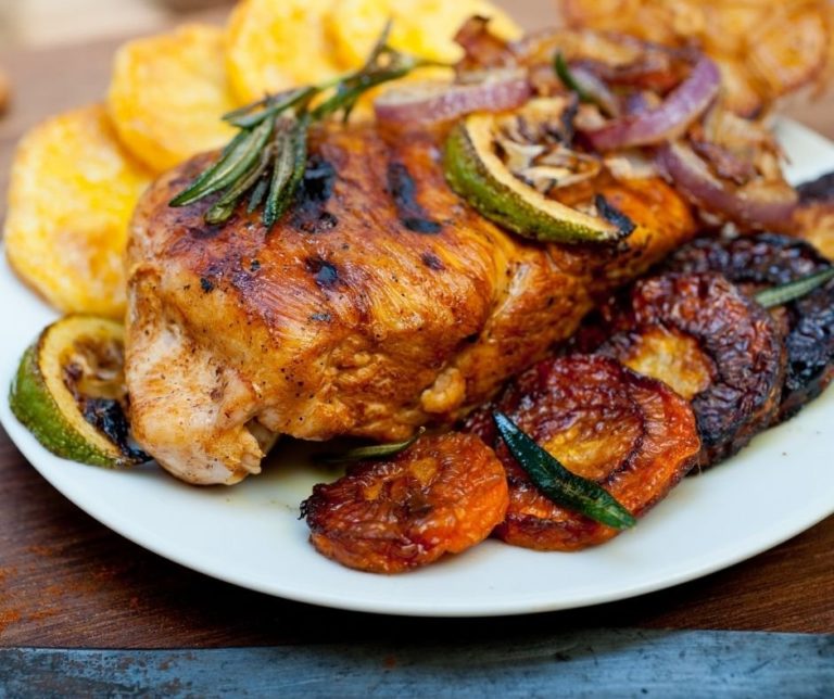 Air Fryer BBQ Chicken Breast - Fork To Spoon