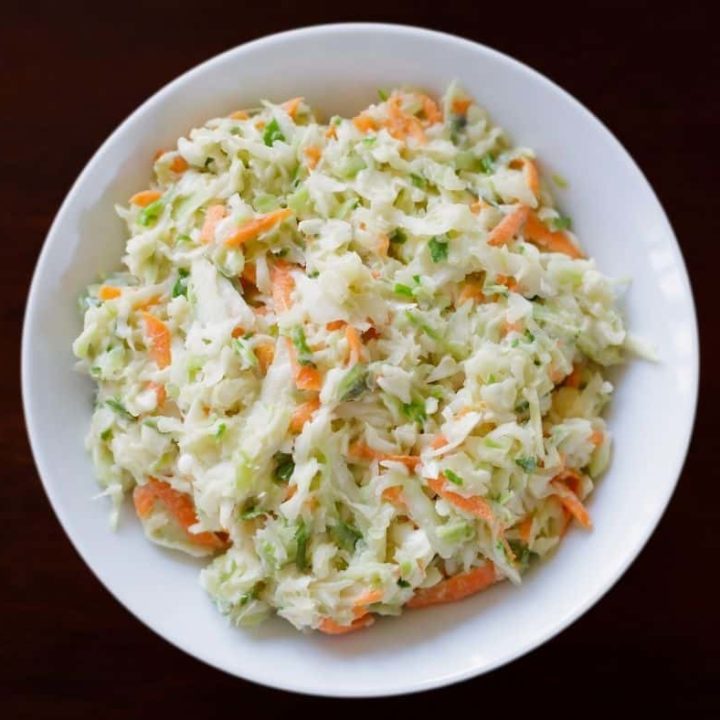 ChickFilA Copycat Coleslaw Recipe Fork To Spoon