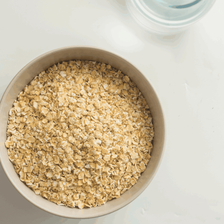 Ingredients needed for Instant Pot Copycat Starbucks Oatmeal on kitchen table.