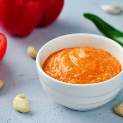 Creamy Roasted Red Pepper Sauce