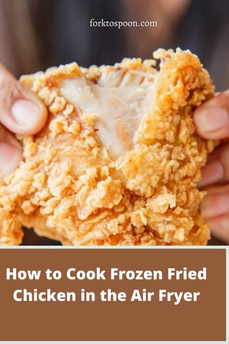 How to Cook Frozen Fried Chicken in the Air Fryer Fork To Spoon