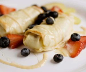 How to Make Frozen Blueberry Blintzes in the Air Fryer