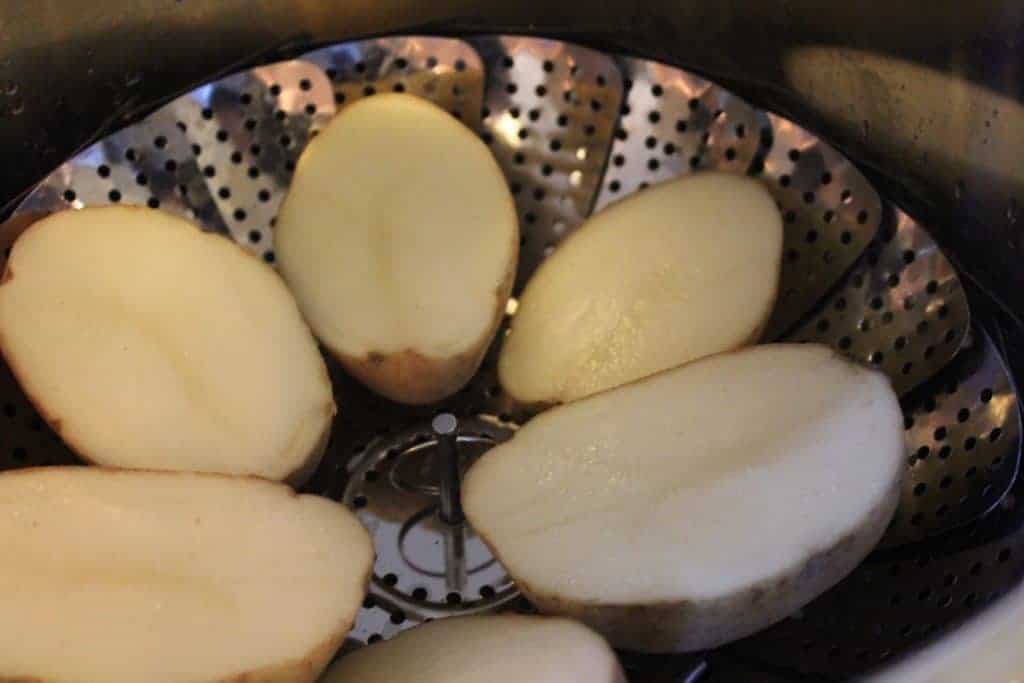 Instant Pot Loaded Potato Skins