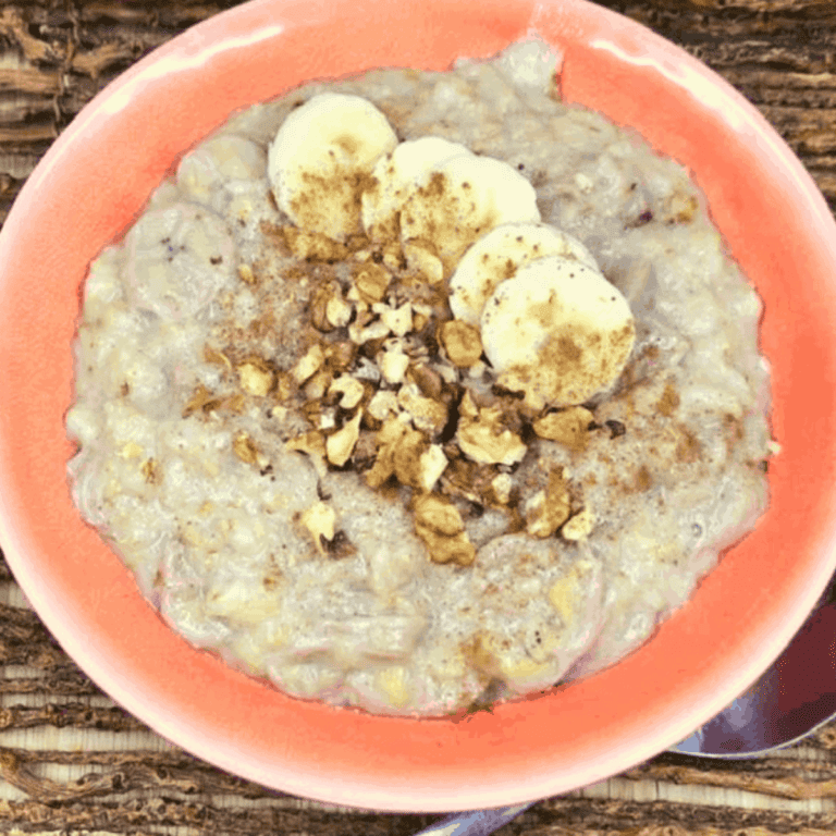 Instant Pot Banana Nut Bread Oatmeal Fork To Spoon