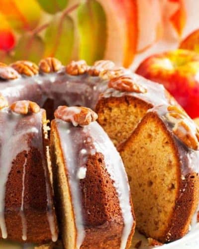 Instant Pot Banana Pecan Bundt Cake