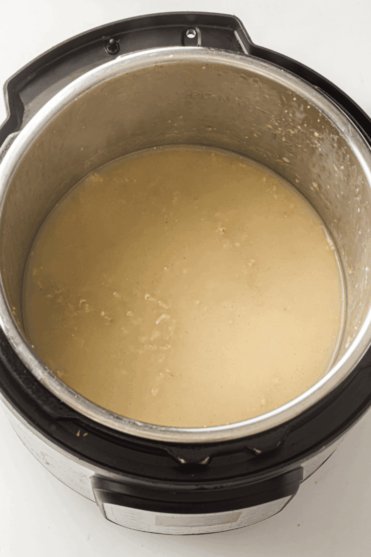 Oatmeal in the Instant Pot.