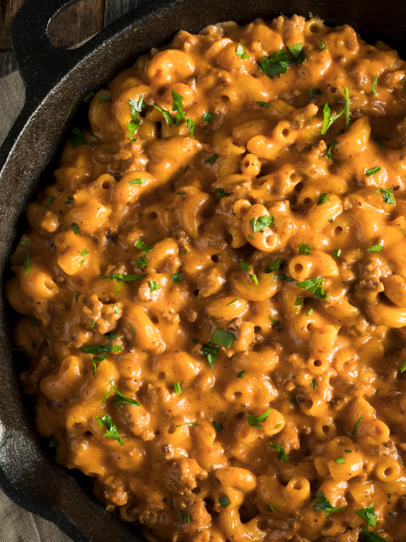 Instant Pot Ground Beef and Pasta - Fork To Spoon