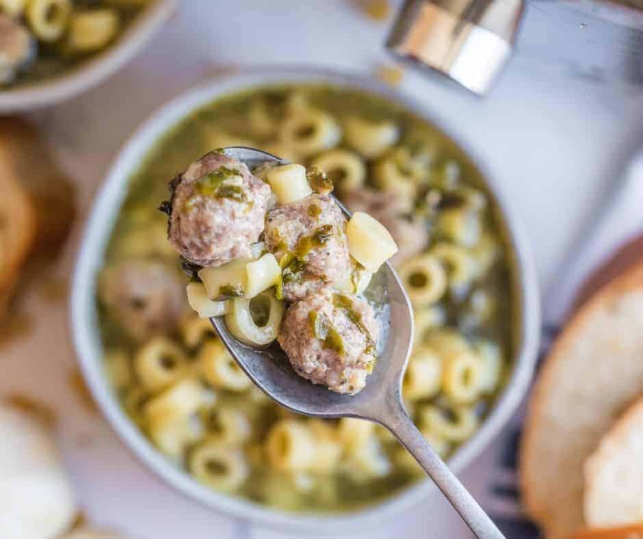 Instant Pot Italian Wedding Soup