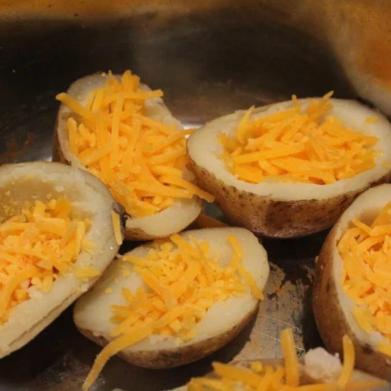 Instant Pot Loaded Potato Skins