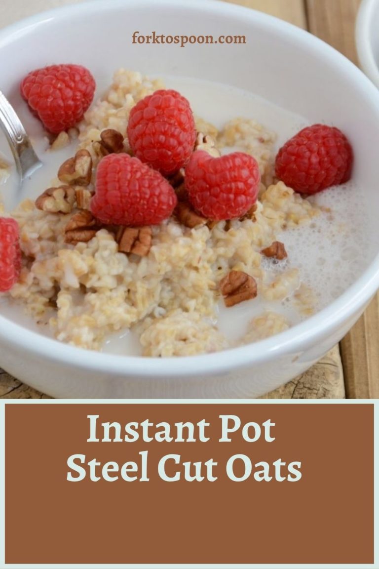 Instant Pot Steel Cut Oats Fork To Spoon