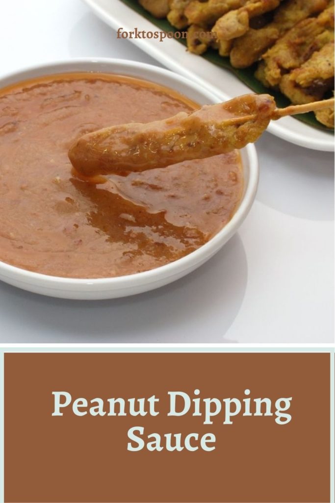 Peanut Dipping Sauce