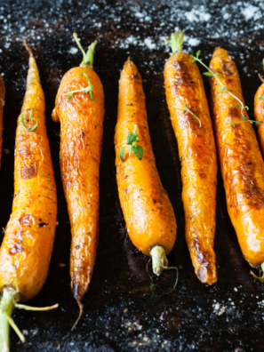 Air Fryer Whole Carrots