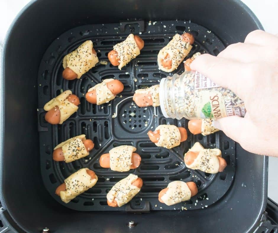 Air Fryer Everything Pigs In A Blanket