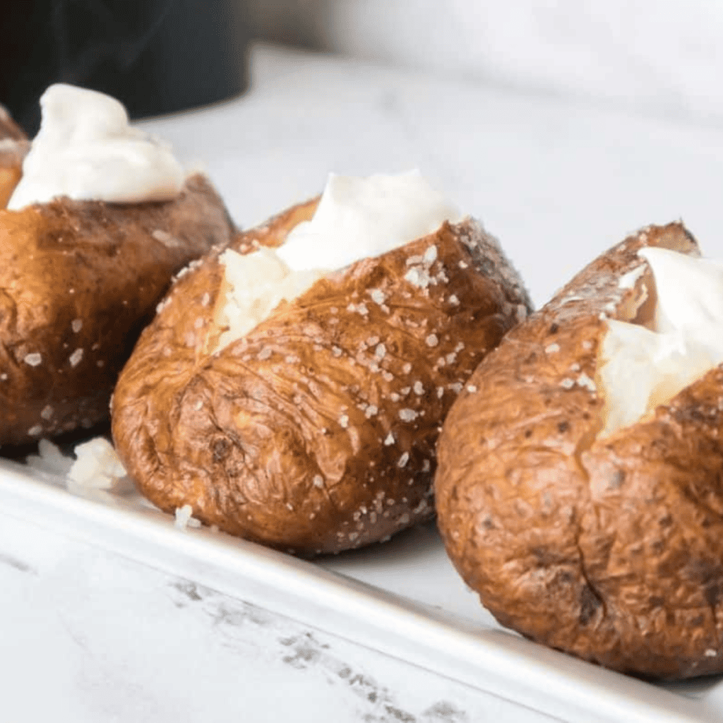 Air Fryer Baked Potatoes