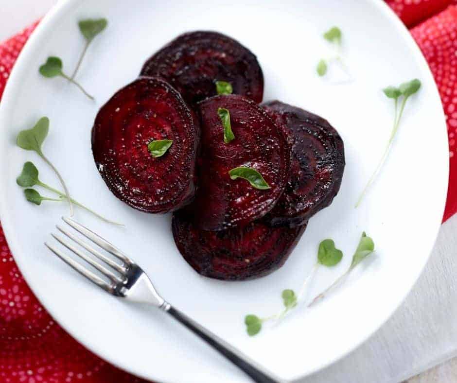 Perfect Air Fryer Beets with Garlic and Lemon