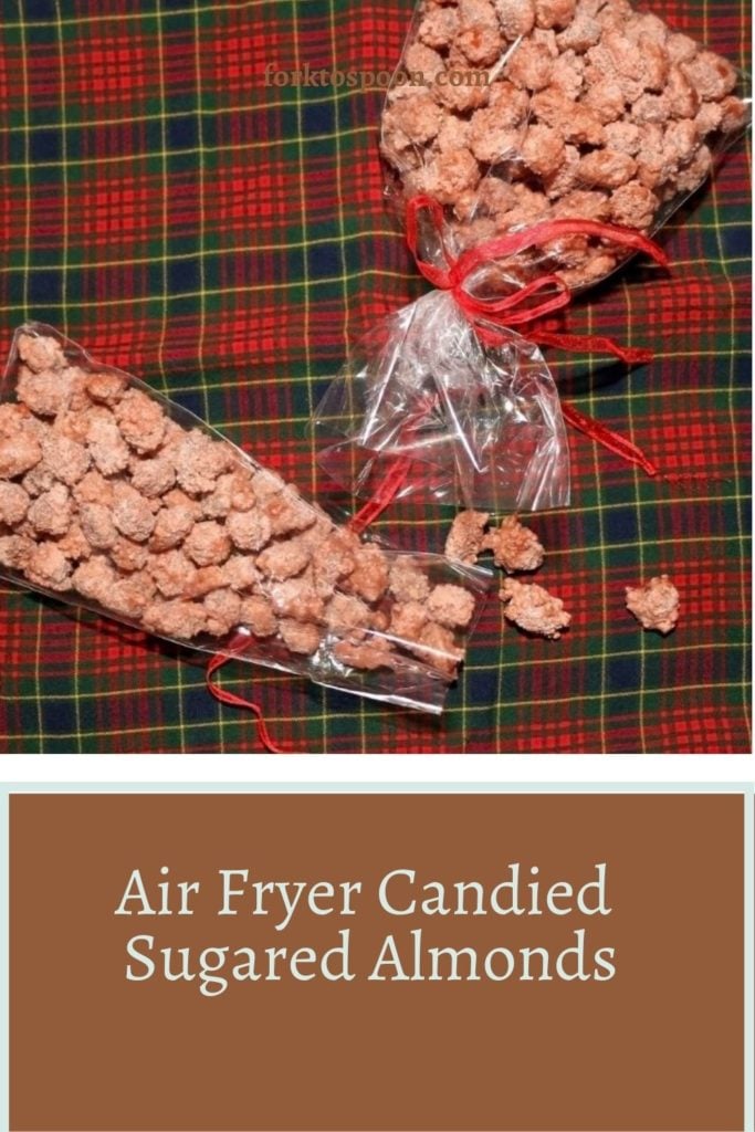 Air Fryer Candied Sugared Almonds