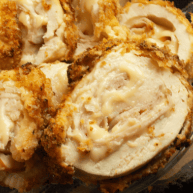 Air Fryer Chicken Cordon Bleu