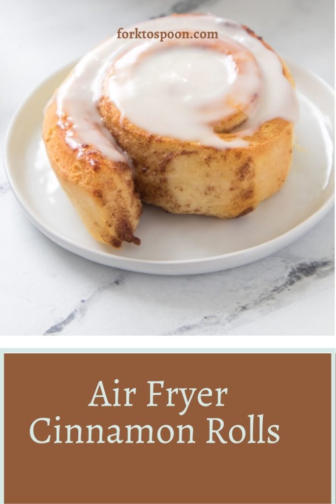 Air Fryer Cinnamon Rolls  