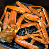 Enjoy perfectly cooked crab legs in your air fryer in just minutes! This easy recipe delivers tender, flavorful crab legs with a buttery finish, perfect for any occasion.