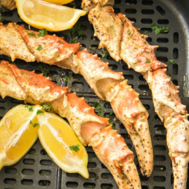 Air Fryer Crab Legs - Fork To Spoon