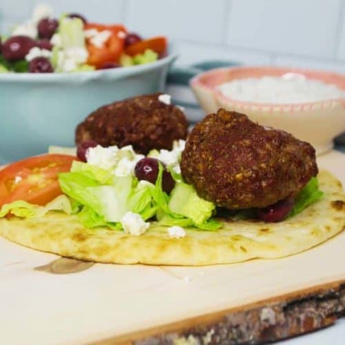 Air Fryer Lamb Gyro Fork To Spoon