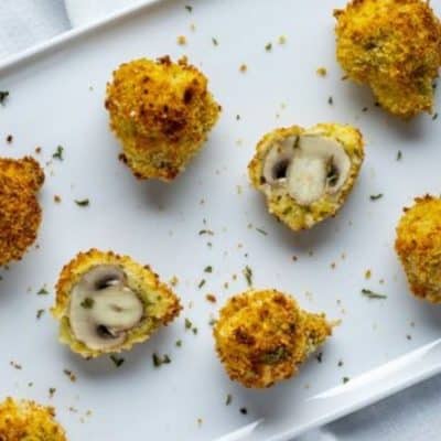 Air Fryer Fried Mushrooms