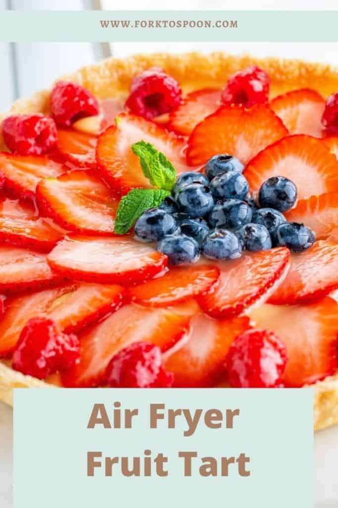 Air Fryer Fruit Tart Pin