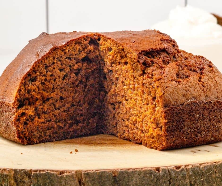 Air Fryer Gingerbread Cake