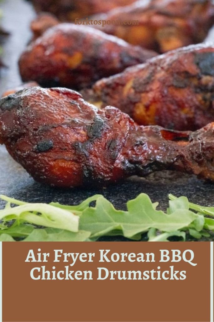 Air Fryer Korean BBQ Chicken Drumsticks