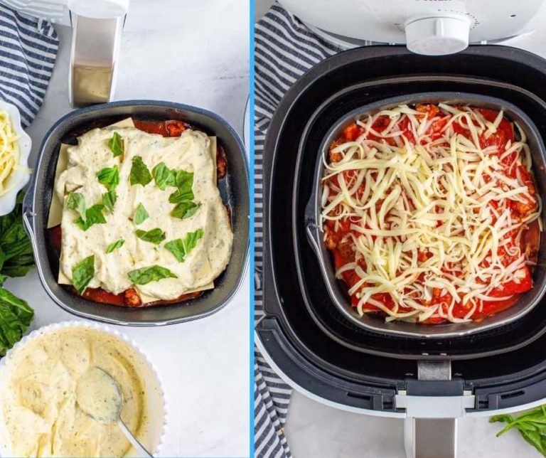 Air Fryer Lasagna Fork To Spoon