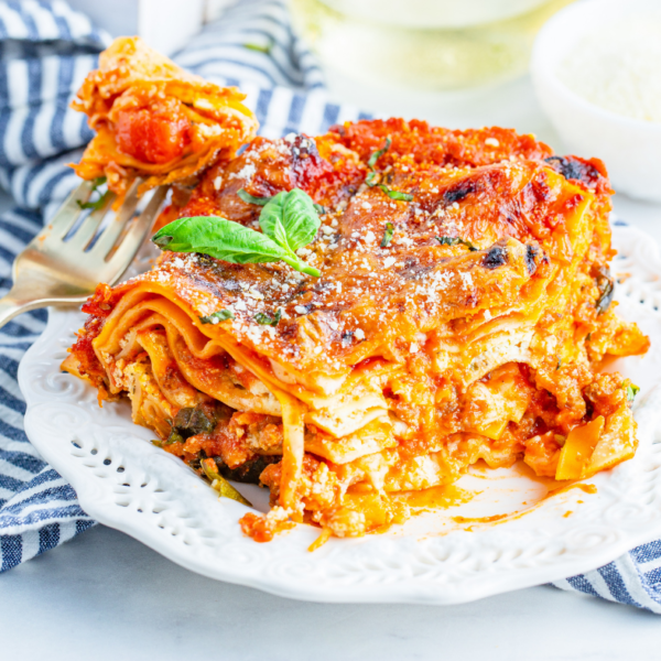 Air Fryer Lasagna - Fork To Spoon