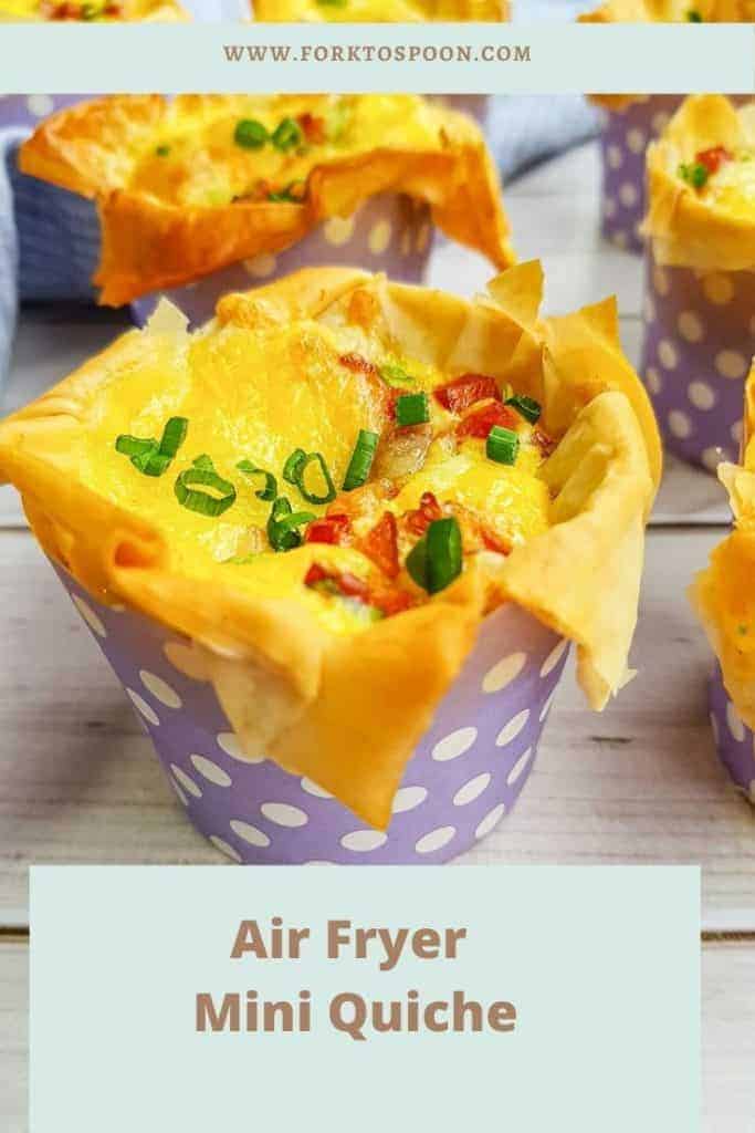 Air Fryer Mini Quiche Muffins