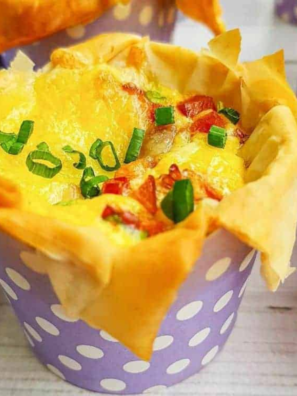 Air Fryer Mini Quiche Muffins