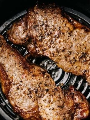 Air Fryer New York Strip Steak