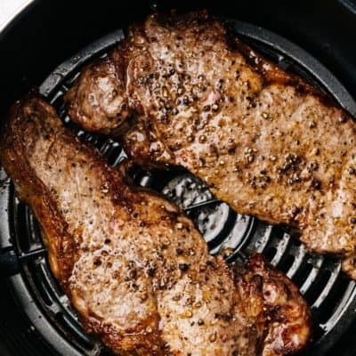 Air Fryer New York Strip Steak