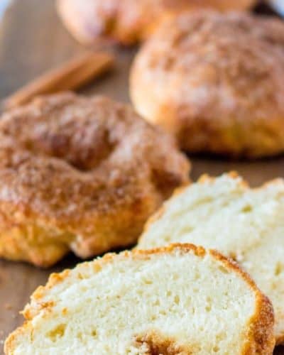 Air Fryer Panera Copycat Cinnamon Crunch Bagels