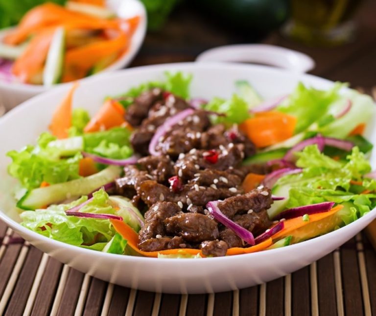 Air Fryer Quick Beef Teriyaki Fork To Spoon