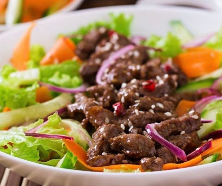 Air Fryer Quick Beef Teriyaki Fork To Spoon