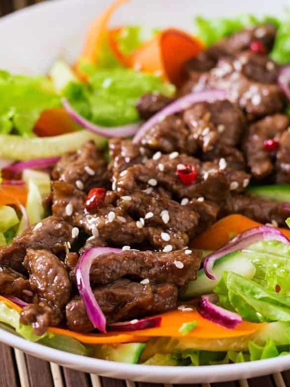 Air Fryer Teriyaki Steak Kabobs Fork To Spoon