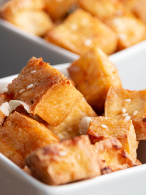 Air Fryer Salt and Pepper Tofu