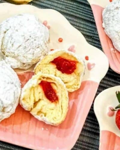 AirFryer Strawberry Donut-Holes