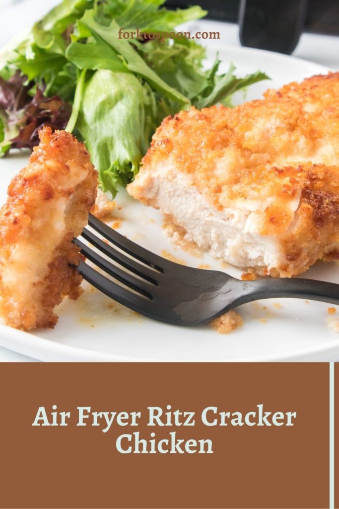 Air Fryer Ritz Cracker Chicken