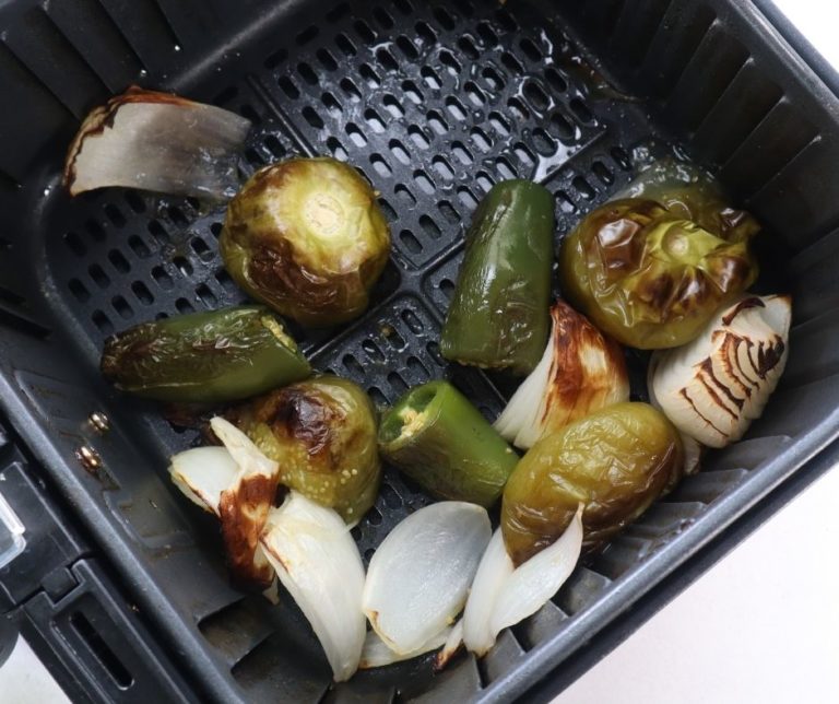 Air Fryer Salsa Verde Fork To Spoon