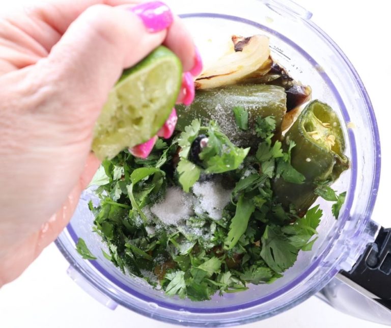 Air Fryer Salsa Verde Fork To Spoon