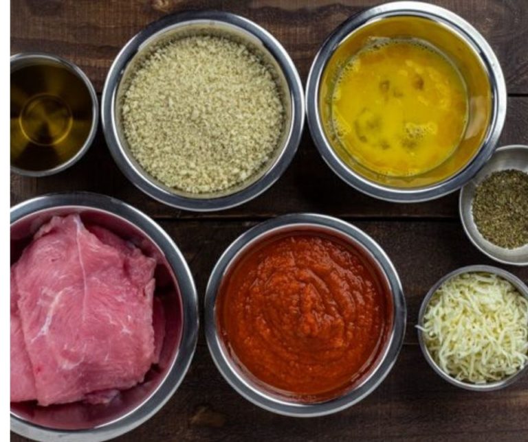 Air Fryer Veal Parmesan Fork To Spoon