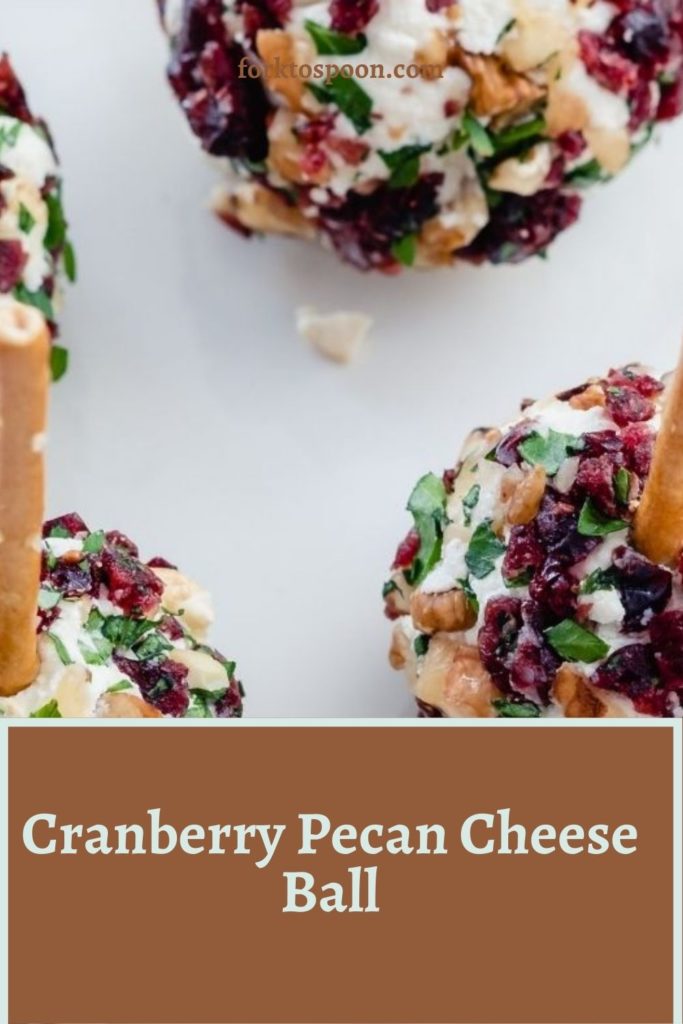 Cranberry Pecan Cheese Ball