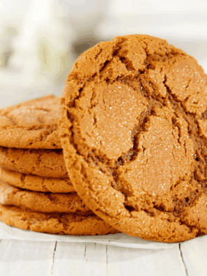 Air Fryer Gingersnap Cookies