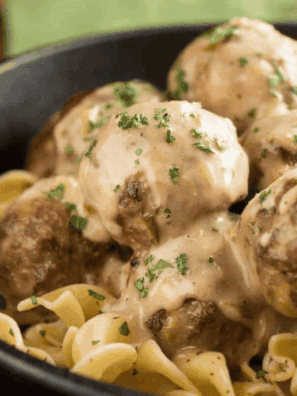 Easy Instant Pot Frozen Meatballs And Egg Noodles Recipe