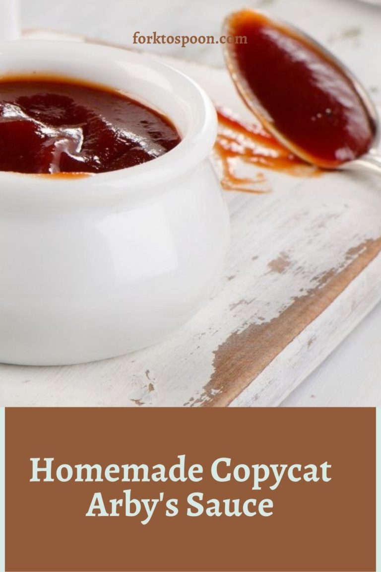 Homemade Copycat Arby's Sauce Fork To Spoon